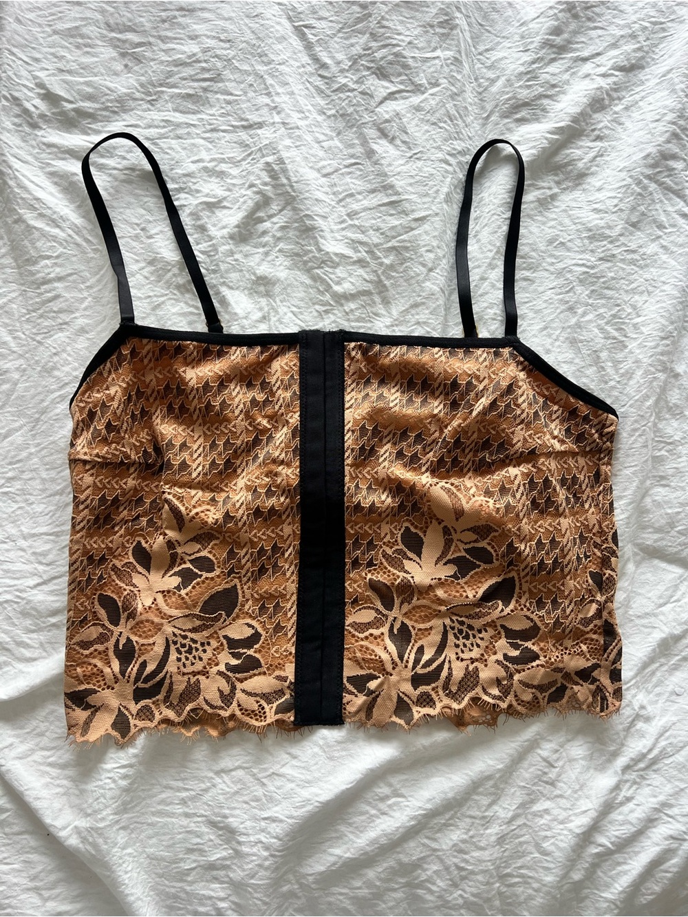 Aerie Lace Overlay Tank